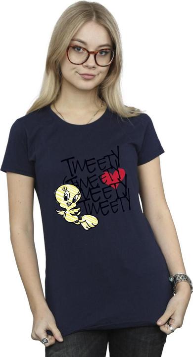 Produktbild Looney Tunes Tweety Love Heart TShirt (XXL)