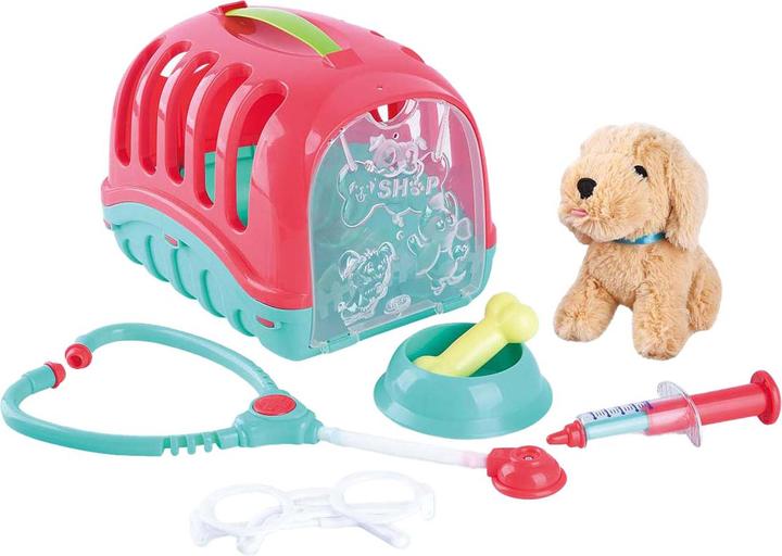 Immagine prodotto Siva Cane di peluche con scatola da trasporto 7 pezzi. (15 cm)