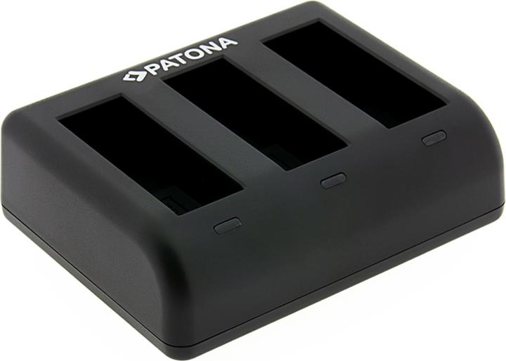 Actual product image Patona Triple charger DJI Osmo Action 4