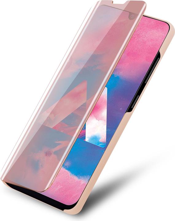 Actual product image Cadorabo Book Smart View Mirror Cover (Samsung Galaxy M30, Samsung Galaxy A40s)
