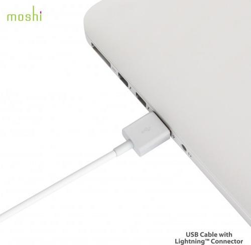 Immagine prodotto Moshi Cavo di ricarica Bianco/Argento (1 m, USB 2.0)