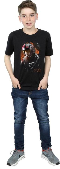 Image du produit Star Wars - T-shirt THE LAST JEDI POE DAMERON BRUSHED - Garçon (128)