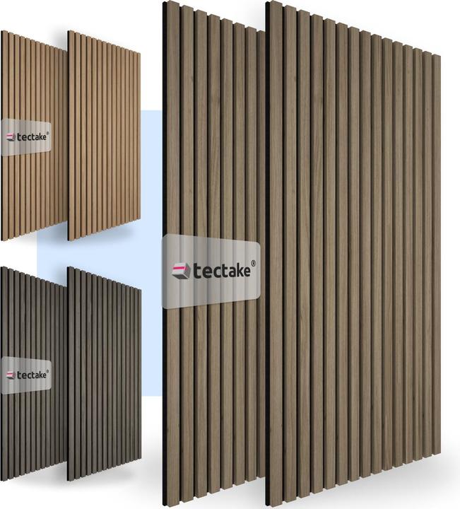 Actual product image tectake Set of 2 acoustic panels Sonic Wall (2 pcs.)