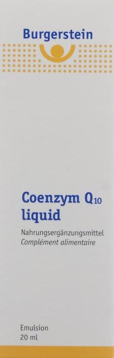 Produktbild Burgerstein Coenzym Q10 Liquid (1 Stück, Flüssigkeit, 76 g)