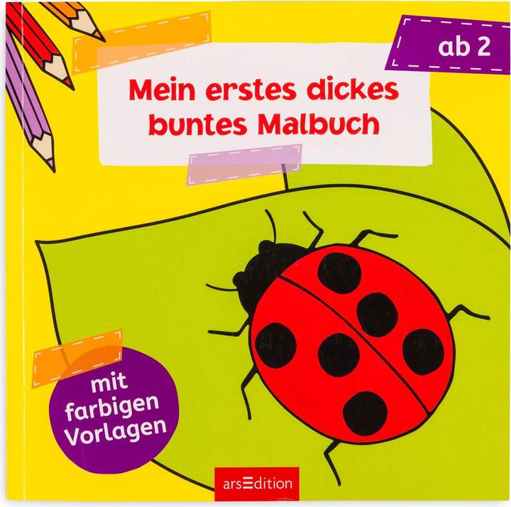Image du produit Mein erstes dickes buntes Malbuch