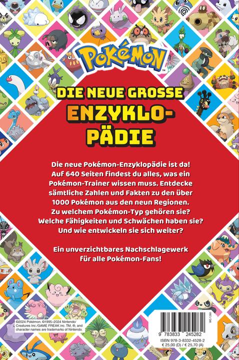 Immagine prodotto Pokémon : Die neue grosse Enzyklopädie (Tedesco, Panini, Pokémon, 2024)