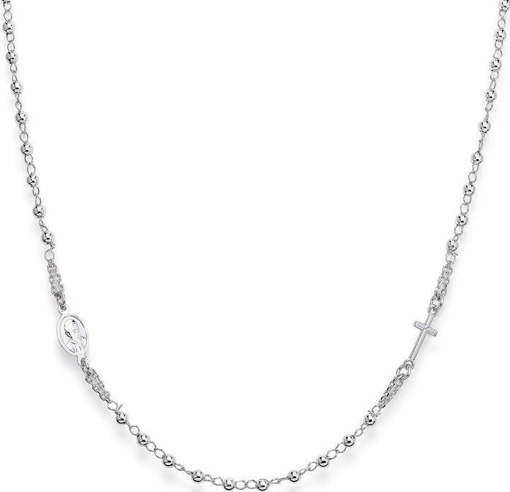 Produktbild Amen Rosary Round Halskette (925er Silber, 50 cm)