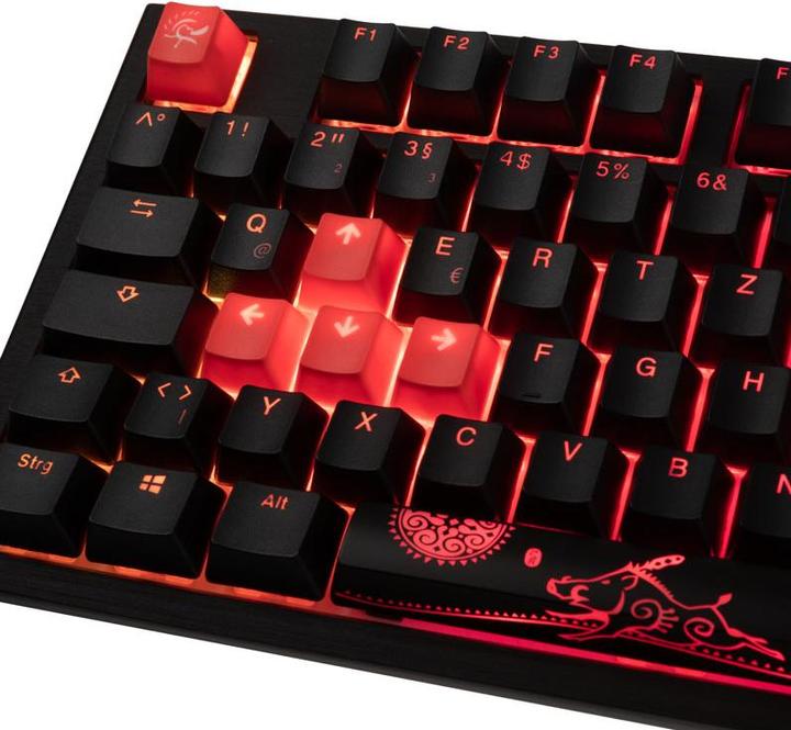 Actual product image Ducky Shine 7 PBT (DE, Cable)