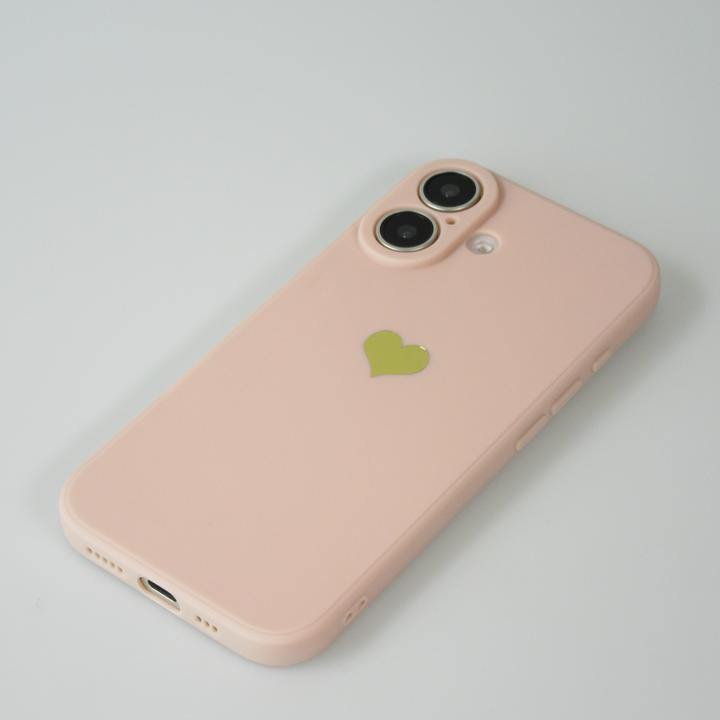 Immagine prodotto PhoneLook Cover Tappetino in silicone Cuore oro (Apple iPhone 16)