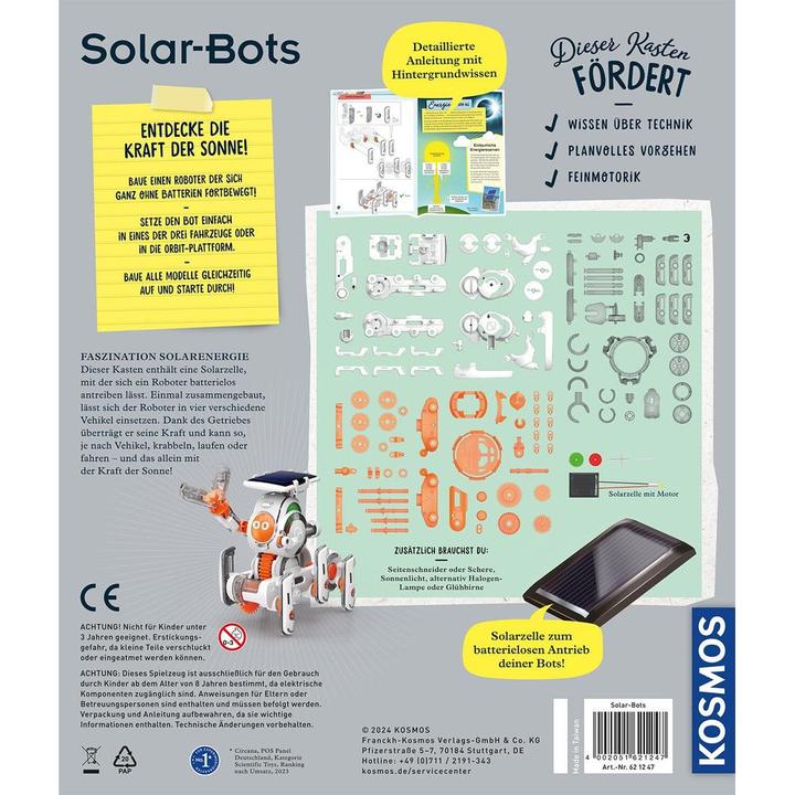 Actual product image Kosmos Solar bots