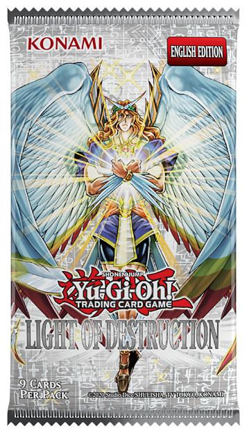 Actual product image Yu-Gi-Oh ! TCG - Light of Destruction Unlimited Reprint Booster Pack Display (24 Boosters) (English, Booster display)