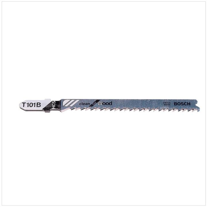 Actual product image Bosch Professional Zubehör Jigsaw blade T 101 B Clean for Wood, pack of 25