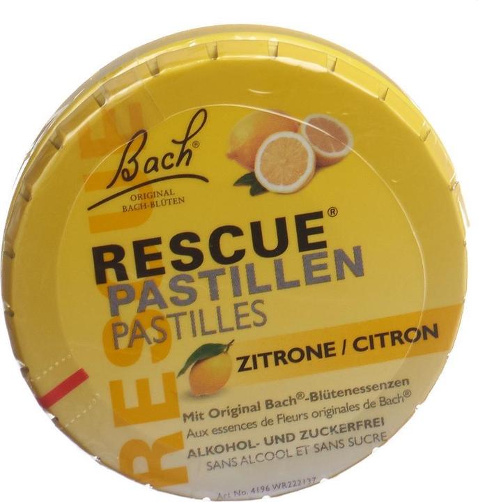 Produktbild Bach Rescue Pastillen Zitrone (1 Stück, Dragee, 50 g)