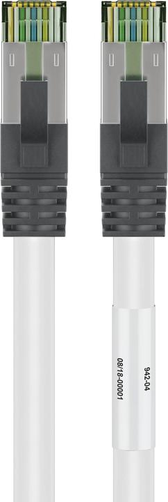 Goobay Network cable (S/FTP, CAT8.1, 1 m)