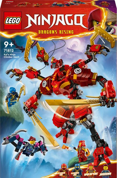 Immagine prodotto LEGO Il mech da arrampicata ninja di Kai (71812, LEGO Ninjago)