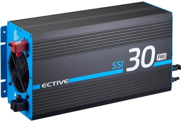Produktbild Ective SSI 30 PRO 3000W/12V 4in1 Sinus-Wechselrichter mit Netzvorrangschaltung, Ladegerät & MPPT Laderegler