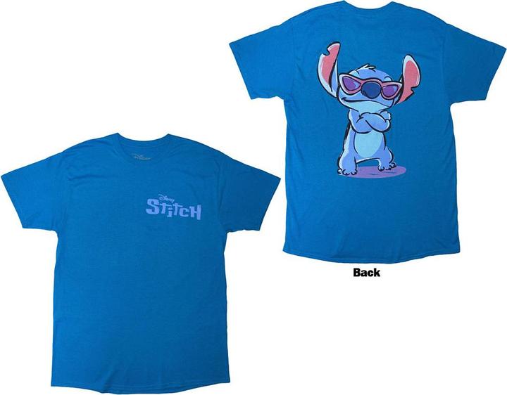 Actual product image Disney Stitch Logo Back Print (XL)