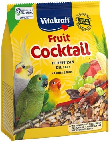 Vitakraft Parkiet / Agapornis Cocktail di frutta Prelibatezza Frutta / Noci (1 x, 0.27 kg)