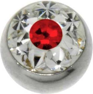 Actual product image Bijouteria Piercing (Premium crystal, Surgical steel 316L)