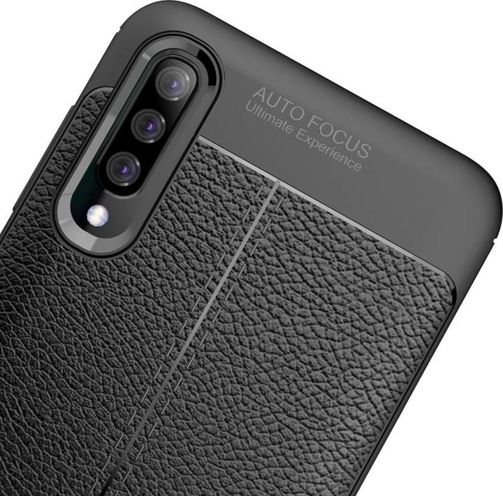 Productafbeelding Screenguard Samsung Galaxy A30s Hoesje Leather Design TPU Cover (Samsung Galaxy A30)