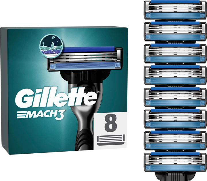 Actual product image Gillette Mach3 (8 x)