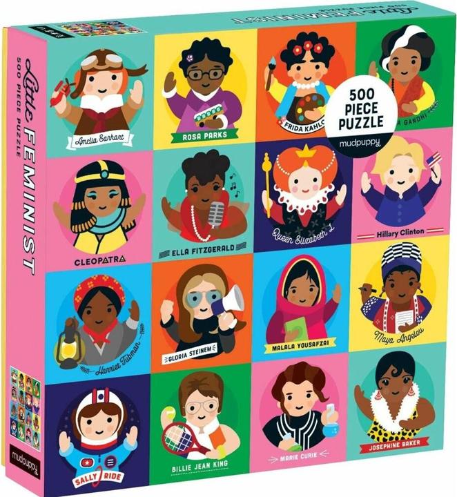 Image du produit Mudpuppy Puzzle familial Little Feminist 500 pièces (500 pièces)
