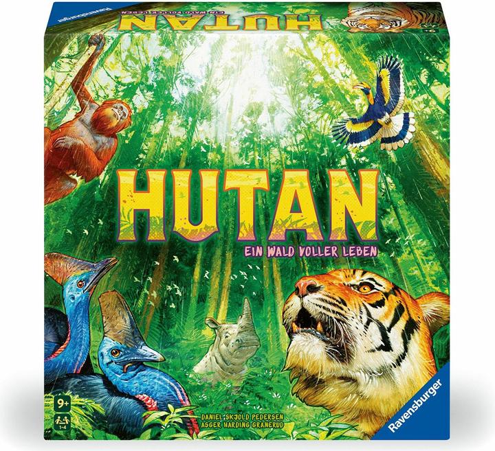 Image du produit Ravensburger 24747 HUTAN - Jeu tactique pour toute la famille, pour 1 à 4 personnes à partir de 8 ans (Allemand)