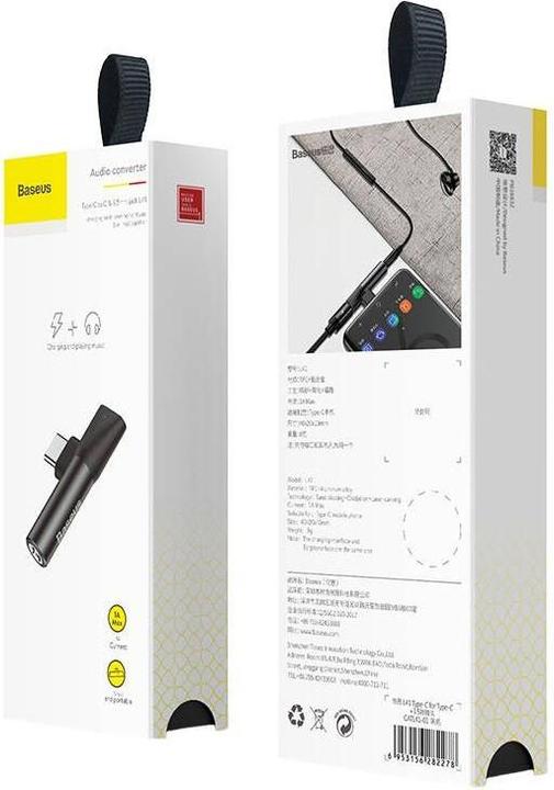 Produktbild Baseus 2in1 USB Typ-C Adapter (USB Typ C, 3.5mm Klinke)