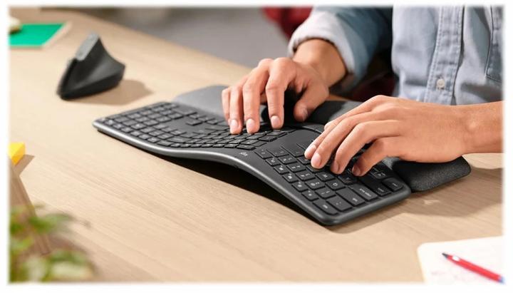 Produktbild Logitech Ergo K860 (DE, Kabellos)