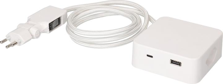 Produktbild Max Hauri maxTEX Cube (3 x, Typ 13, USB, USB-A, USB-C, 2 m)