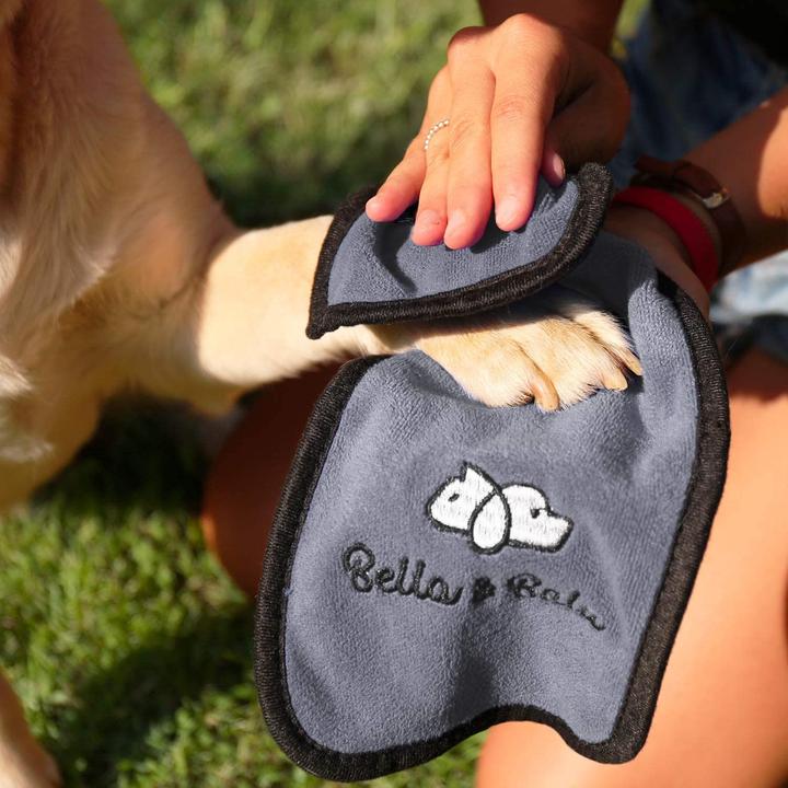Actual product image Bella & Balu Microfibre dog bathrobe (Dog coat)