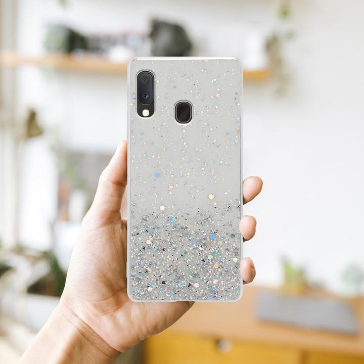 Immagine prodotto Cadorabo Copertura in TPU scintillante (Samsung Galaxy A20e, Samsung Galaxy A10e)