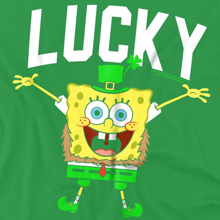 Image du produit Spongebob Squarepants - T-shirt LUCKY BOB - Homme (S)