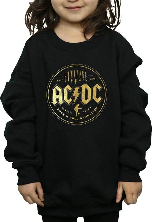 Produktbild AC/DC Rock N Roll Damnation Sweatshirt Mädchen (152, 158)