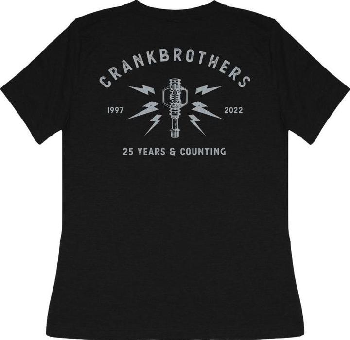 Produktbild Crankbrothers 25th Anniversary Edition T-Shirt Women, black/light gray, S (S)