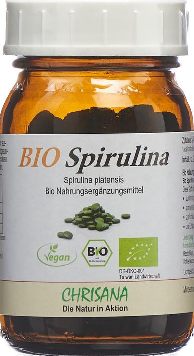 Produktbild Chrisana Bio Spirulina Tablette (250 Stück, Kapseln, 319 g)