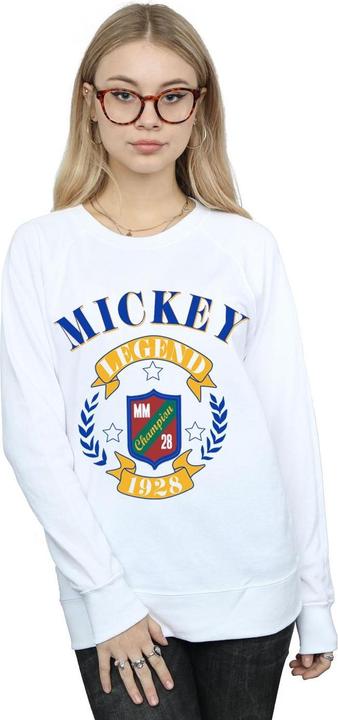 Actual product image Disney Womens/Ladies Mickey Mouse Legend Sweatshirt (L)