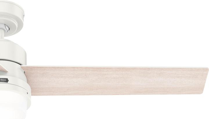 Produktbild Hunter Fans Deckenventilator Greenville Weiss mit Licht (39 dB)