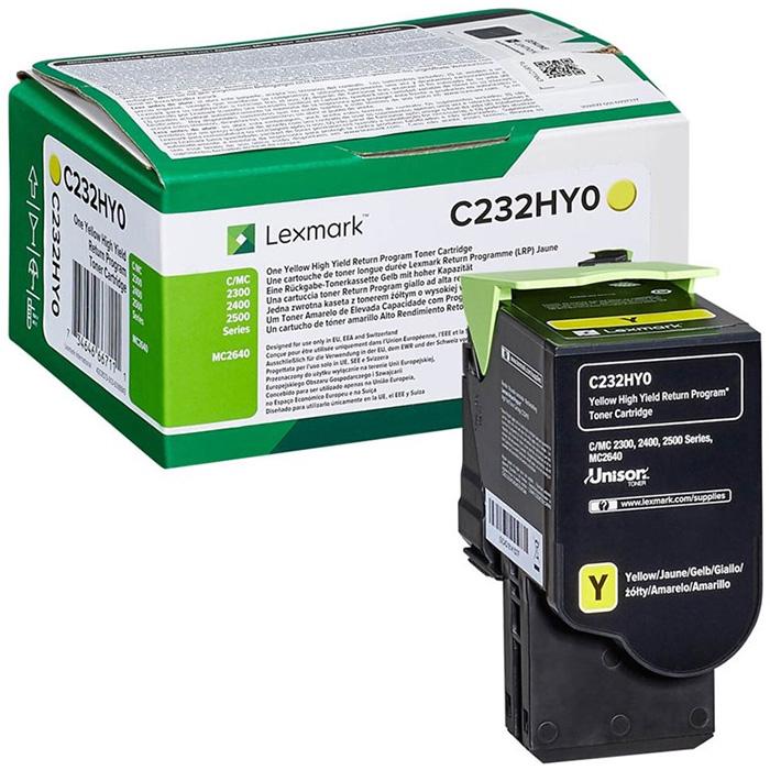 Produktbild Lexmark C232HY0 (Y)