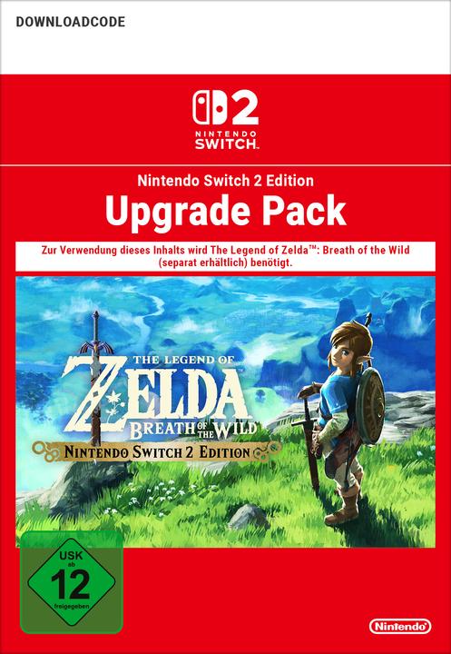 Actual product image Nintendo The Legend of Zelda Breath of the Wild - Upgrade Pack Digital Code (Switch 2)