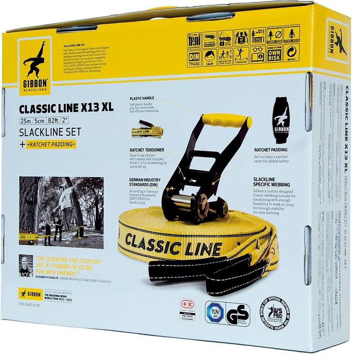 Actual product image Gibbon Classic Line X13 XL (25 m)