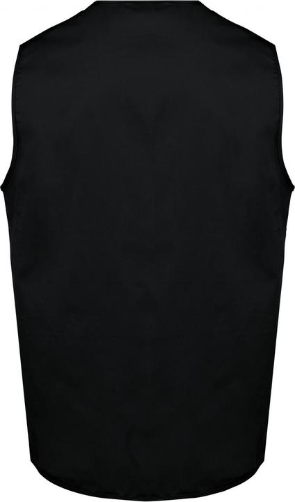 Actual product image Kariban Multi-pocket polycotton vest (L)
