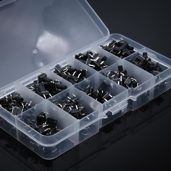 Image du produit Purecrea Boutons-poussoirs tactiles mini Kit de 200 pièces