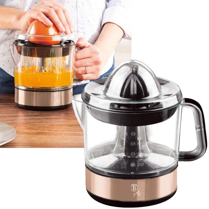 Produktbild BerlingerHaus BH9385 Zitruspresse 1.5 Liter Metallic Line Rose Gold