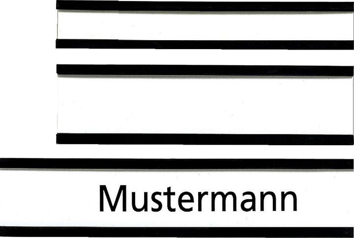 Actual product image Franken Magnetic label tr.15x50 40pcs. (40 x)
