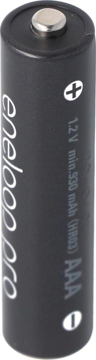 Actual product image AccuCell Battery eneloop pro, AAA Micro, 500 charging cycles, low self-discharge, with Box (1 pcs., AAA, 930 mAh)
