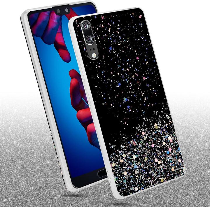 Actual product image Cadorabo TPU cover sparkling glitter (Cubot P20)
