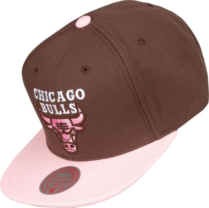 Image du produit Mitchell & Ness Casquette Snapback Neopolitan Chicago Bulls Marron (Taille unique)
