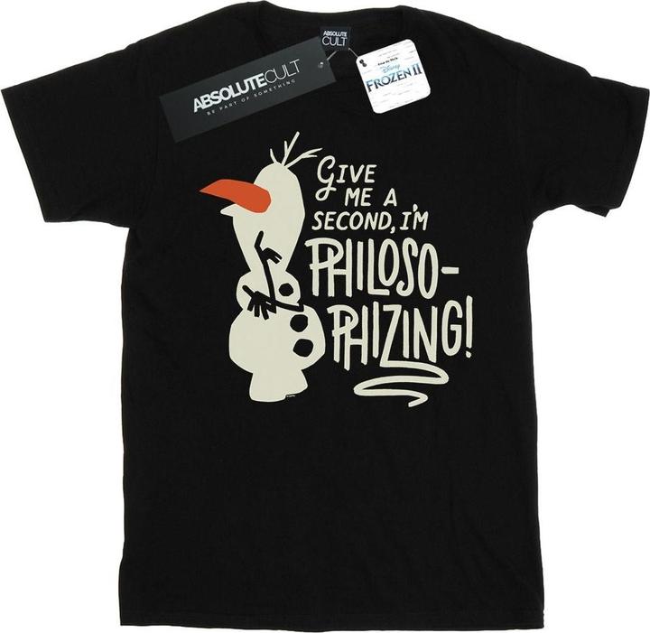 Image du produit Disney - T-shirt FROZEN OLAF PHILOSOPHIZING - Femme (XXL)