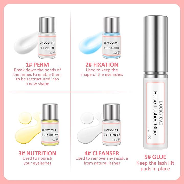 Produktbild Lucky Cat Wimpernlifting Set (Künstliche Wimpern)